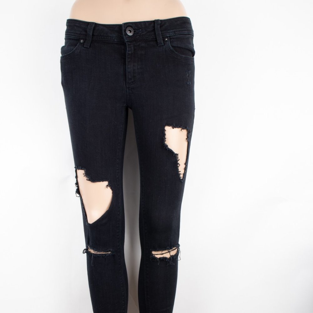 DL1961 Jeans Emma Legging 26 X 28 Women's Jeans Black Denim
